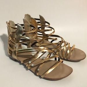 Giuseppe Zanotti gladiator caged sandals size 36.5